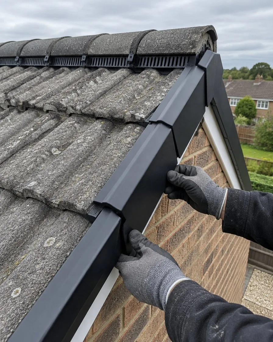 Dry verge and dry ridge in Cullompton